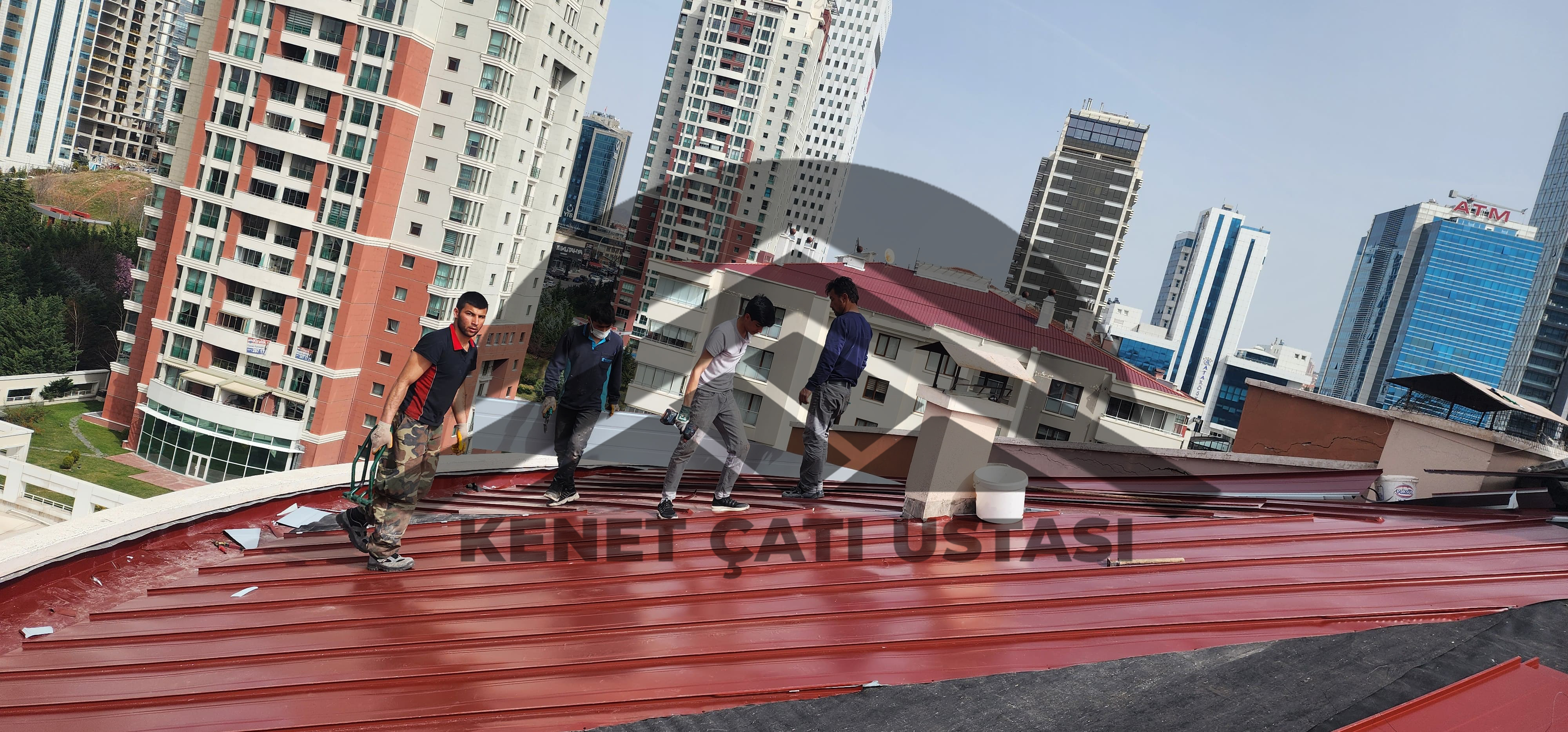 İstanbul Okul Kenet Çatı Projesi - İstanbul, Başakşehir Kenet Çatı Projesi